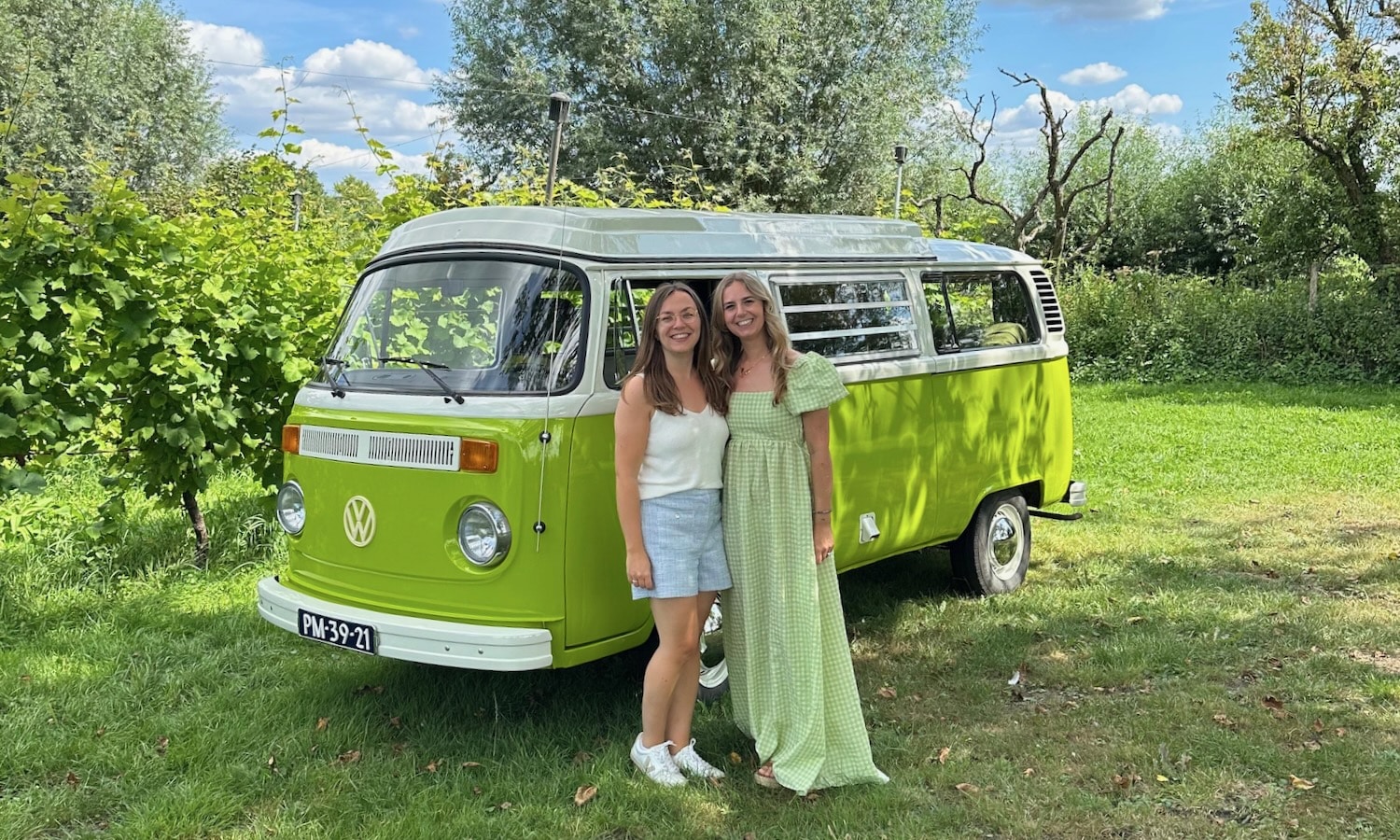 Volkswagen T2 busje huren voor een zussendag